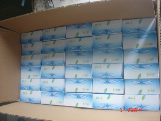 China Baby Premium Soft 2 layer box facial tissue hygienic paper 100 pull supplier
