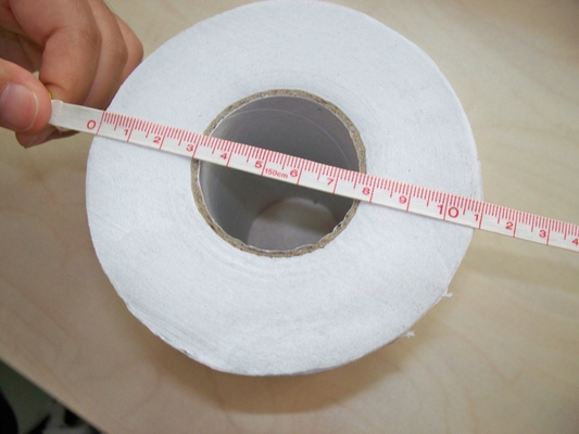 China Embossed 9cm x 270m x 2 ply 780g Jumbo Roll Toilet Paper / Sanitary Paper supplier