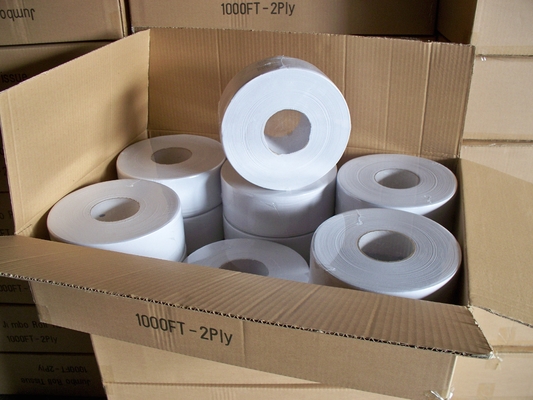 China Unbleached Biodegradable Virgin Wood Pulp two ply toilet paper supplier