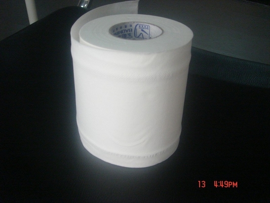 China Biodegradable 15gsm 1 Ply / 2 Ply Bath Tissue Paper Roll of Virgin Bamboo Pulp supplier