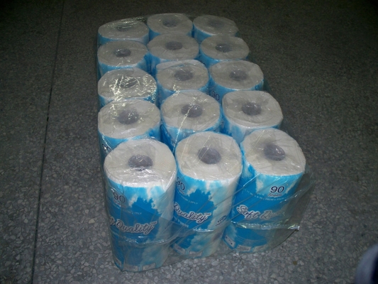 China 15 Rolls Per Bag Bundle Kitchen Paper Hand Towel Tissue of Zero Bleaching supplier