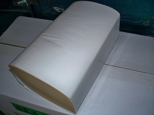 China White Recycle V Fold Paper Hand Towels , one Fold toilet Paper Towel supplier