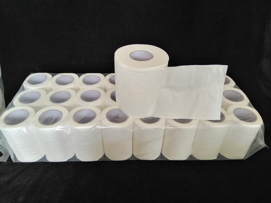 China 3 Ply Supper Soft  White Virgin Pulp Small Toilet Roll Bath Tissue supplier