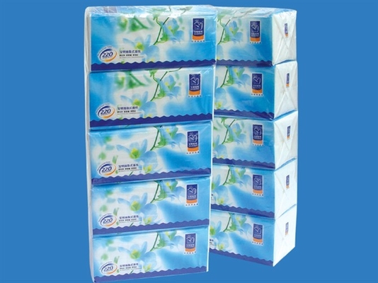 China 2 Ply Pull-out Soft Bag Facial Tissue Paper , virgin wood paper Restaurant Tissue supplier
