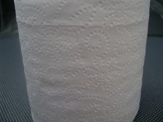 China Customized Embossed Toilet Tissue Paper Roll supplier